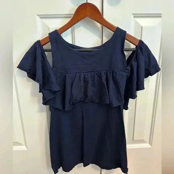 Lilly Pulitzer Lyra top navy blue size Small - Picture 2 of 8